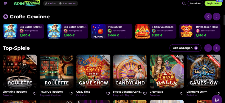 Spinmama Casino - Twoje miejsce na najlepsze doświadczenia z grami online